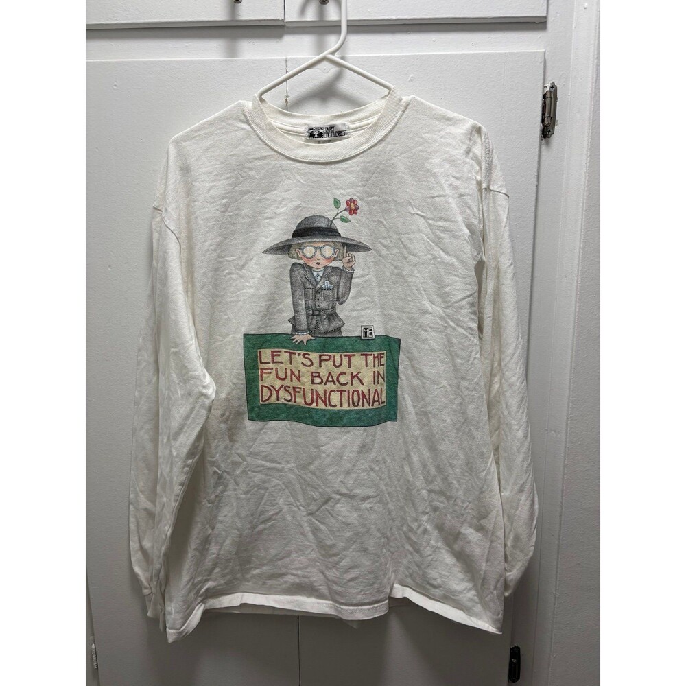Vintage 1990s Mary Engelbreit Tshirt  long sleeve